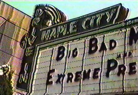 Maple City Drive-In Theatre - Marquee Close-Up From Daryll Burgess